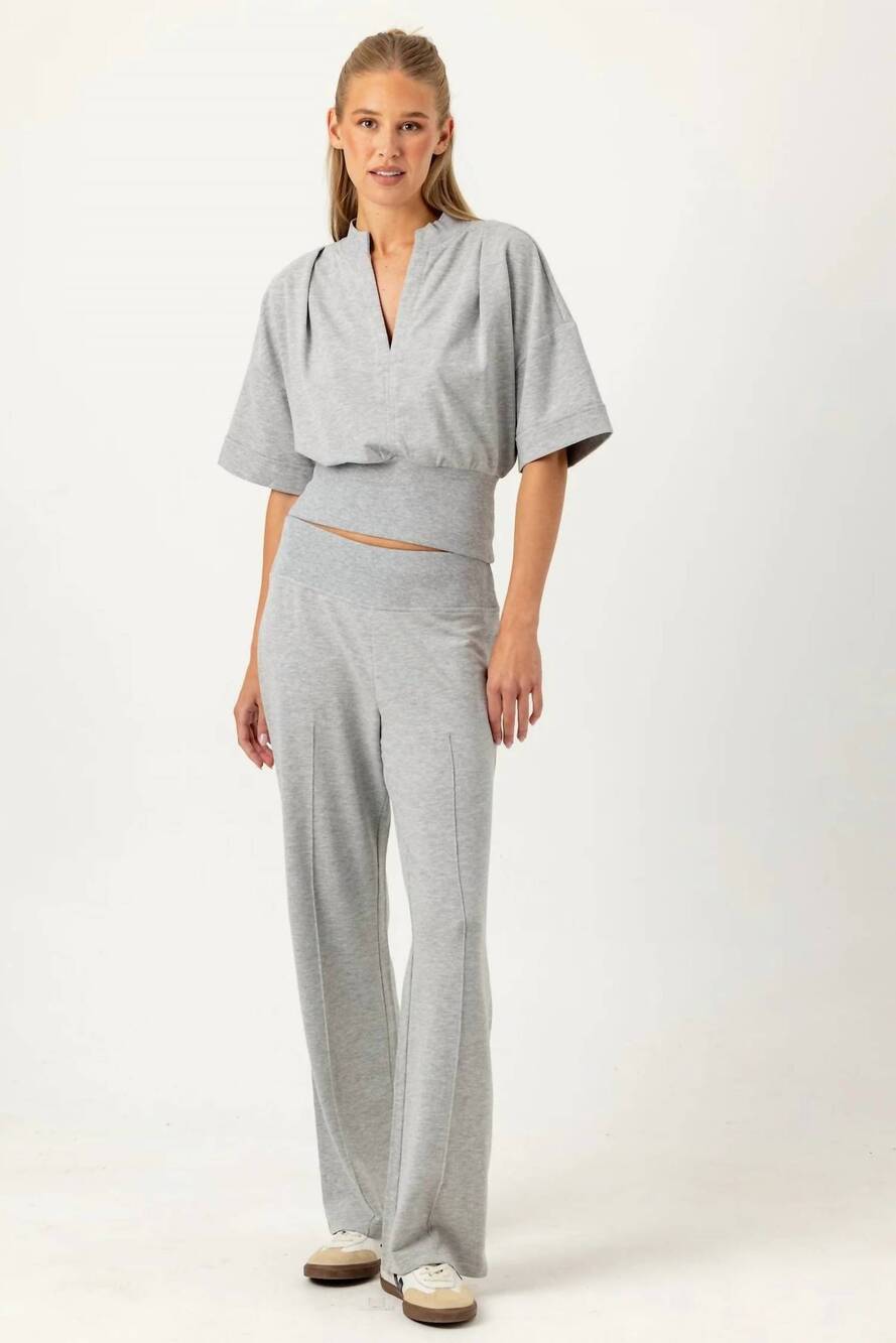 NEW SUNDAYS dagne pant in heather grey